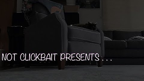 A "Not Clickbait" presentation.