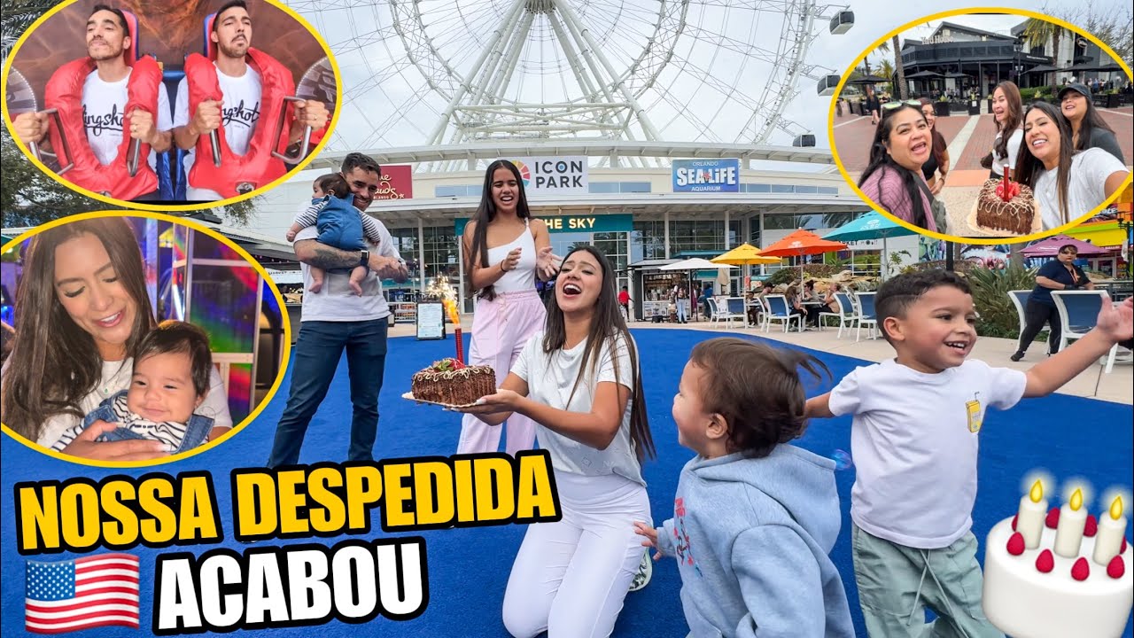 NOSSA DESPEDIDA! *ACABOU* 😭😱🇺🇸 