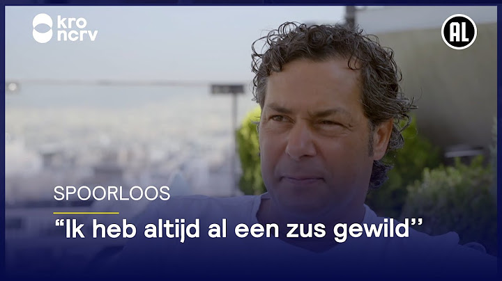 Mark vindt zijn biologische zus | Spoorloos