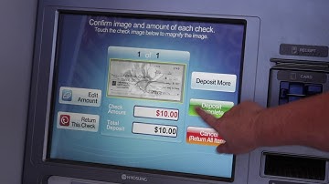 Deposit-Taking ATM: Check Deposits