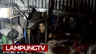 Wajah Pembobol Kios Buah Kotabumi Terekam CCTV