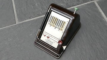 The Stima CM-III Adding Machine