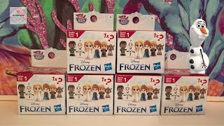 Холодное Сердце 2 Фигурки Disney Frozen Twirlabouts со Сменными лицами 1 серия Распаковка