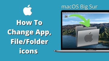 How To Change App, File/Folder icons on macOS Big Sur!