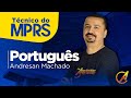 Aula Aberta MPRS Técnico: Português com prof. Andresan Machado