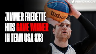 Jimmer Fredette Hits Game Winner | Team USA 3x3