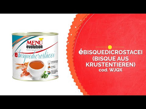 Èbisquedicrostacei - Bisque aus Krustentieren - Menù Evolution