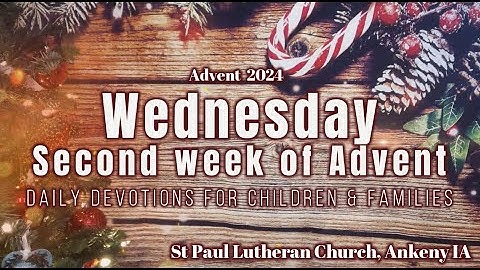 2024 SPLC Children & Families - Wednesday • Second Week of Advent