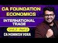 International Trade | Unit 3 | Part 2 | CA Foundation | CA Mohnish Vora (MVSIR)