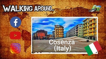⛲ #WalkingAround Cosenza (Italy) Google Maps "Local Guides" CONNECT Live 2018