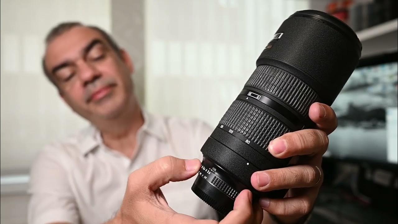 Lente nikon 80 200 f 2 8 youtube