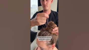 The Easiest Messy Bun EVER | #Shorts | Hair.com by L
