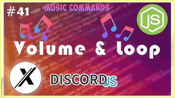 HOW TO MAKE A VOLUME AND LOOP (REPEAT) MUSIC COMMANDS |  DISCORD.JS (V12) | #41