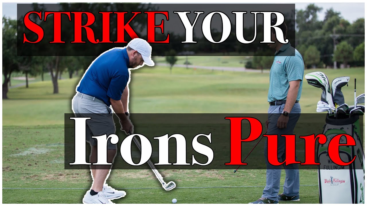 How To Strike Your Irons Pure | Golf - YouTube