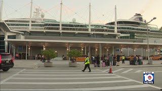 Royal Caribbean passengers arrive in Miami after falling ill to norovirus