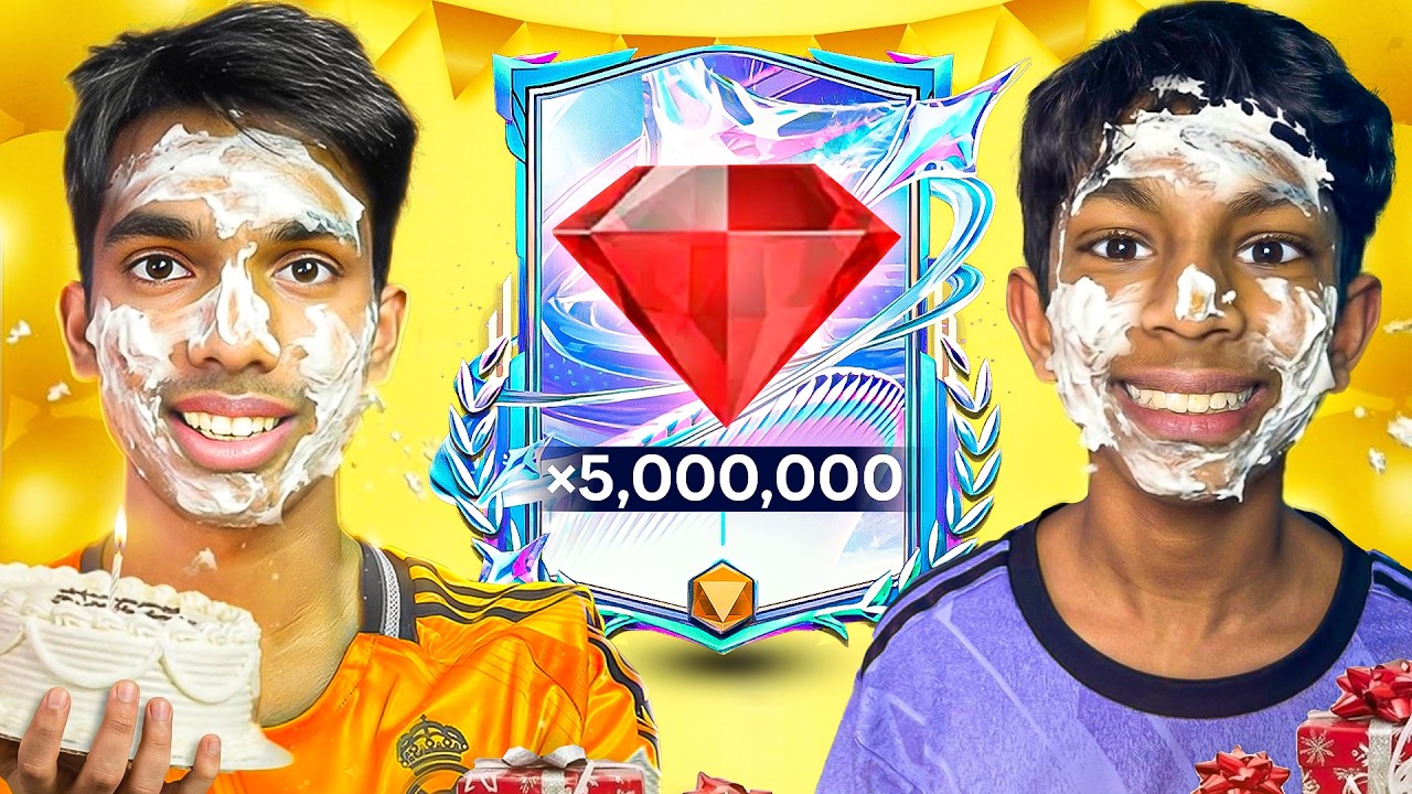 5 Million Gem CREAM PIE Pack Battle! - FC Mobile