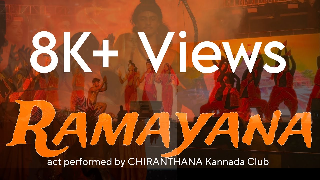 Ramayana Act | Chiranthana Kannada Club |Jai Shriram | Jai Hanuman | BMSCE UTSAV 2024 | 