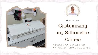 Customizing my Silhouette Cameo | DIY Machine Customization