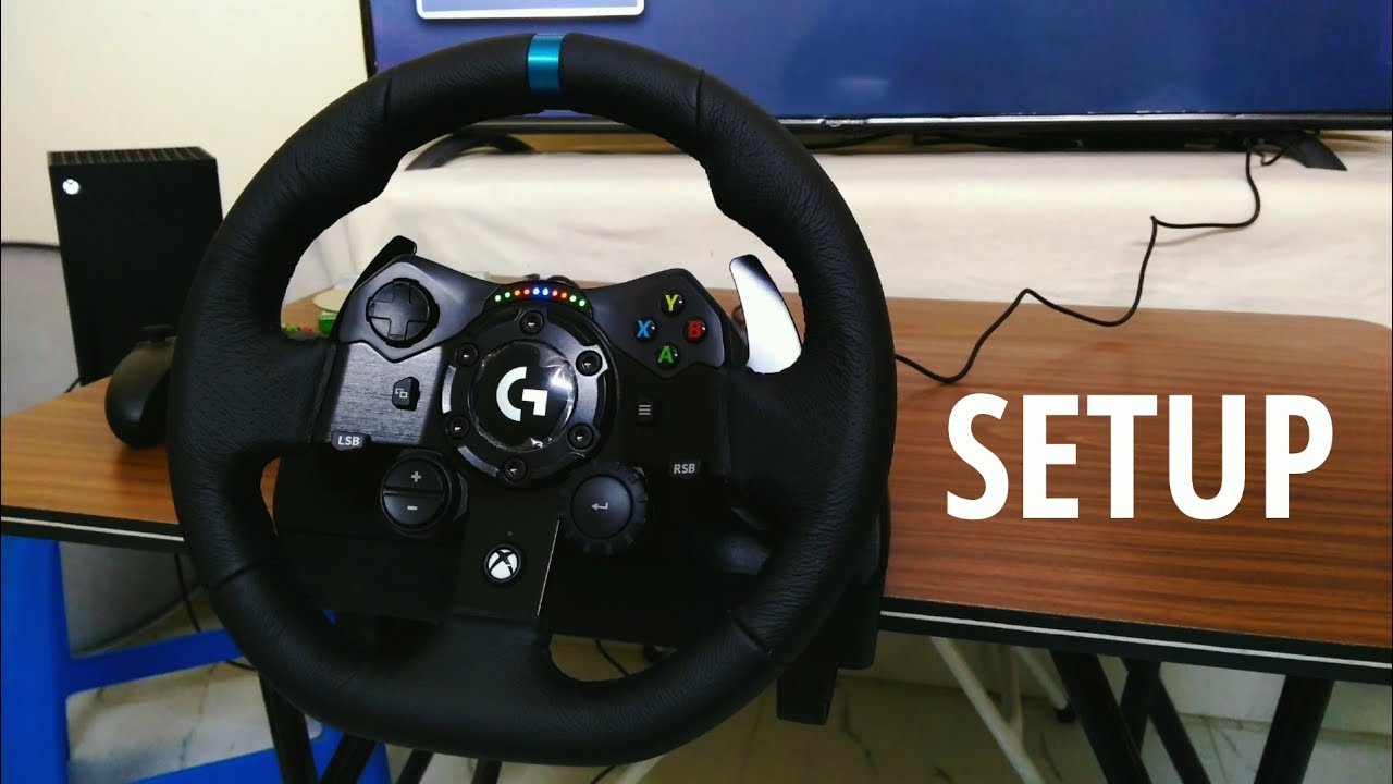 Logitech G923 Racing Wheel for Xbox One X S: Review, Unboxing & How To Set  Up 