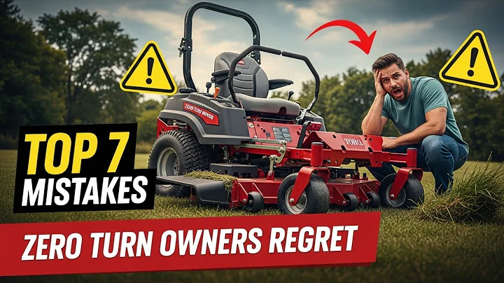 Top 7 Mistakes Every Zero Turn Owner Makes