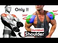 BEST Shoulder Exercise Workouts ( Dumbbells Only !!!! )