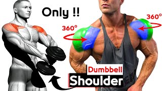 BEST Shoulder Exercise Workouts ( Dumbbells Only !!!! )