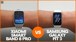 Xiaomi Smart Band 8 Pro VS Samsung Galaxy Fit3 🏃🏻‍♂️ | Comparativa completa ⭐