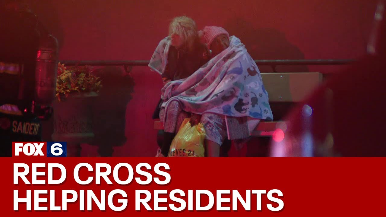 Red Cross helping Cambridge Apartments residents after fire | FOX6 News ...