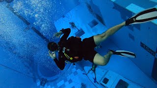 Inside the Europe's Deepest Swimming Pool!! 😱 | Scuba Diving Latvia | Deepspot 🇵🇱