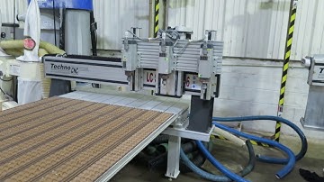 TECHNO LC PLUS SERIES 4896 3 SPINDLE CNC ROUTER NEW 2011