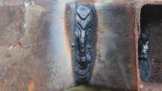 do this technique when you make a mistake in welding in the vertical position | welding tips