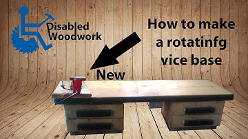 How to make a rotating vice base