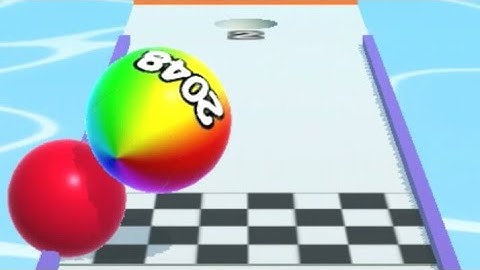 Ball run 2048 walkthrough gameplay android ios gaming level 137-139