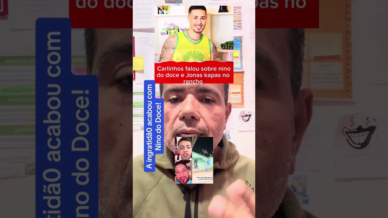 Carlinhos Maia da bronca em Nino do Doce!