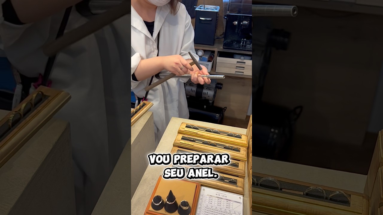Meisa criou um ANEL na hora no Japão 😱💍