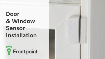 Frontpoint Door & Window Sensor Installation
