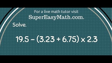 MPOTD - Order of Operations