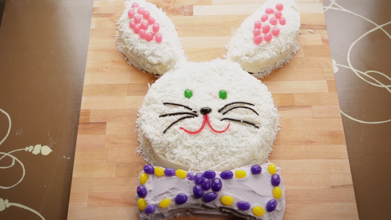 Bunny Cake Recipe - YouTube