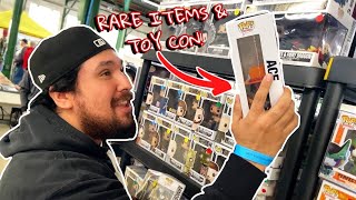 FINDING RARE TOYS AT A TOY CONVENTION! WWE/MARVEL LEGENDS/TMNT & MORE