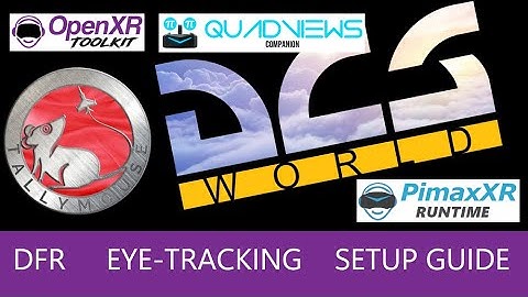 Pimax Crystal DCS settings: Step-by-step Dynamic Foveated Rendering setup guide