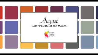 Celebrity Color Palette of the Month - August 2022 Profile
