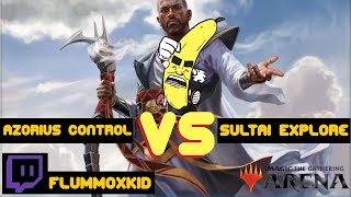 Azorius Control vs Sultai Explore | Magic Arena | Historic