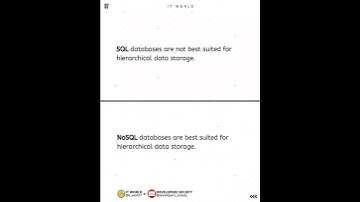 SQL vs NoSQL Database @servicenowtelugu8654