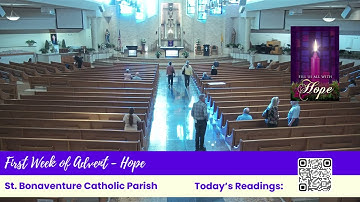 Daily Mass, Monday of the First Week of Advent, December 1, 2025, 8 AM