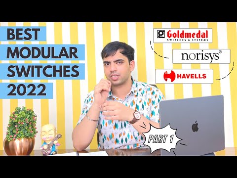 Best Modular Switches In India | Goldmedal Vs Norisys Vs Havells Modular Switchboard Review