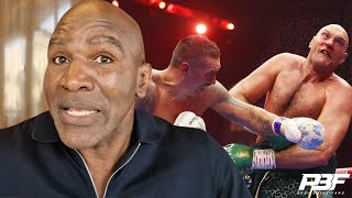 EVANDER HOLYFIELD EXPLAINS WHY TYSON FURY LOST TO OLEKSANDR USYK, BREAKS DOWN FIGHT