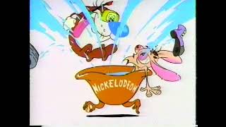 Nickelodeon Ident - Ren And Stimpy In The Bathtub 1991
