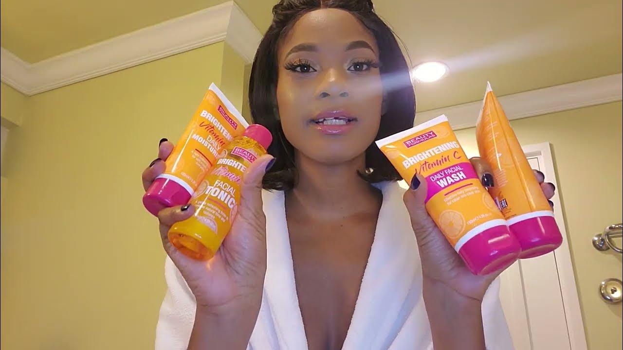 Night Time Routine With Beauty Formulas Brightening Vitamin C - YouTube