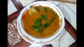 شوربة عدس على طريقة عجوزتي (حماتي) لا تفوتوا الفيديو