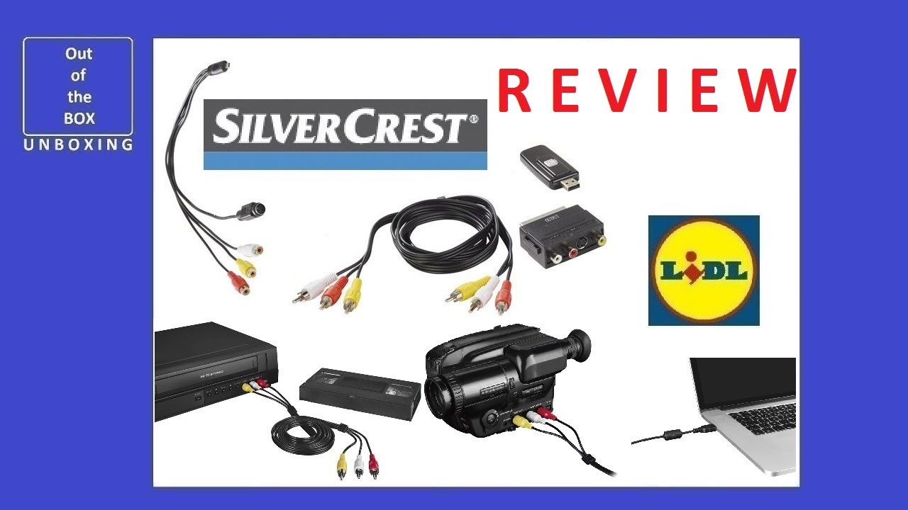 Marine boerderij Onzeker SilverCrest USB Video Grabber SVG 2.0 A3 REVIEW (Lidl USB 2.0 3.0 5V MPEG2  720x576 pixels) - YouTube